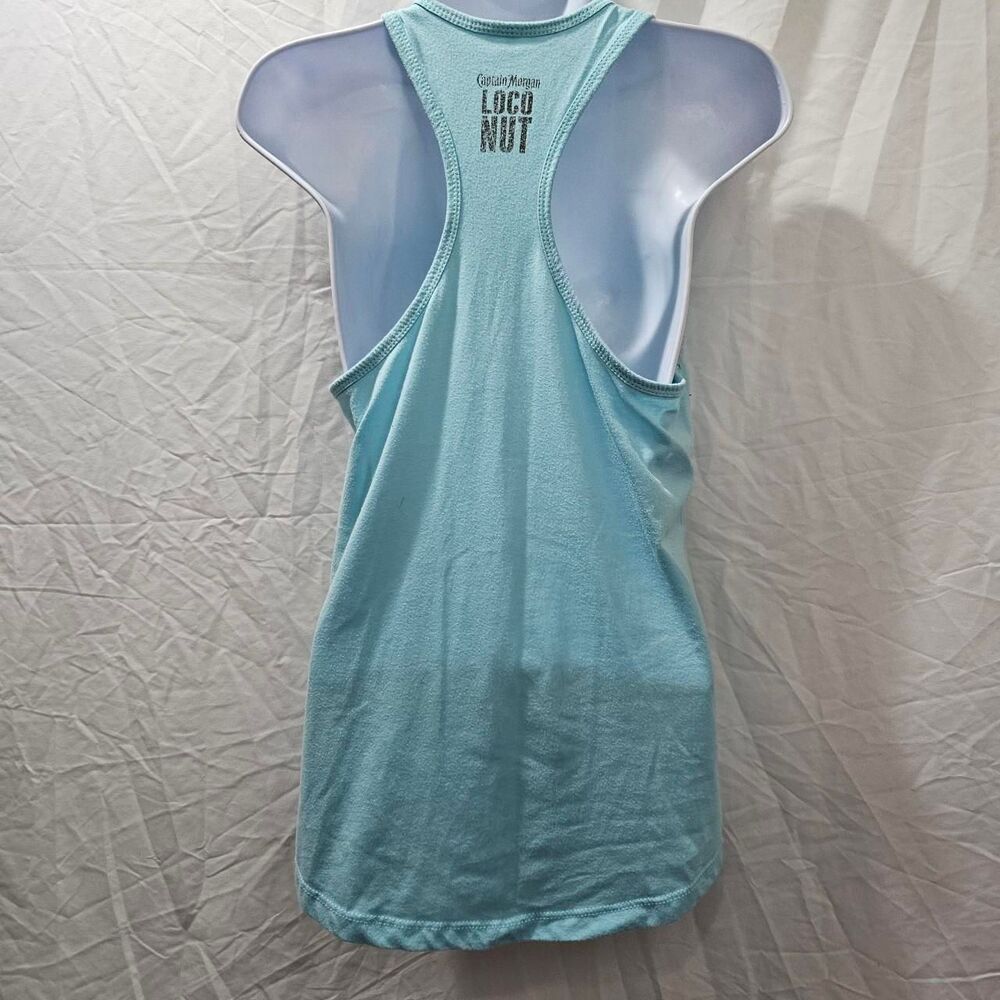 y2k captain Morgan blue racerback tank top - Picture 3 of 8